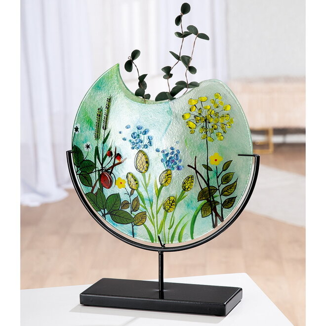 Glas Vaas Wild Flowers S