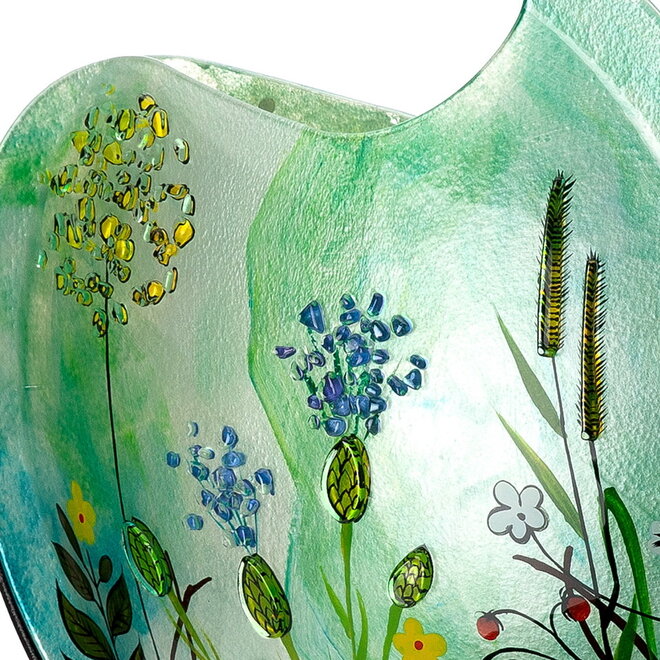 Glas Vaas Wild Flowers  XL