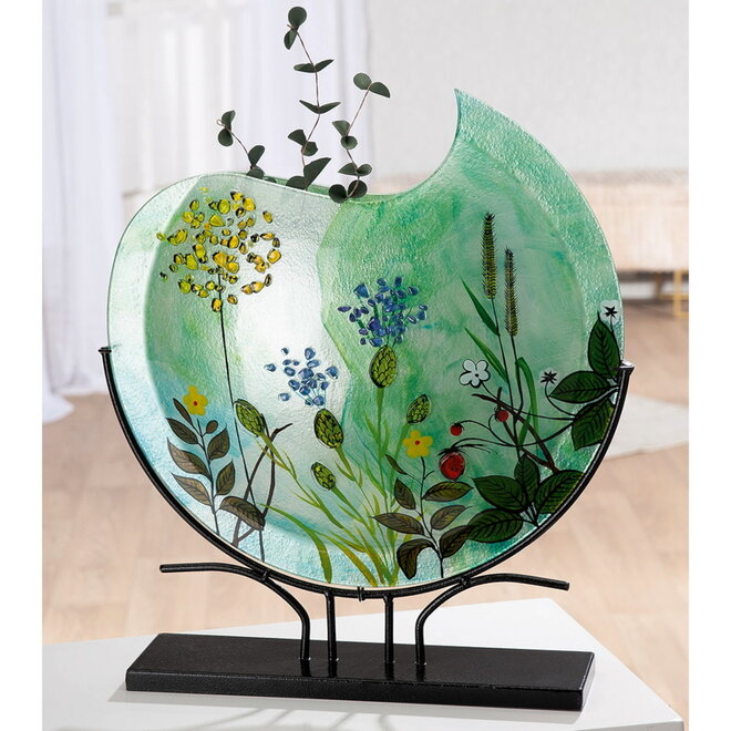 Glas Vaas Wild Flowers  XL