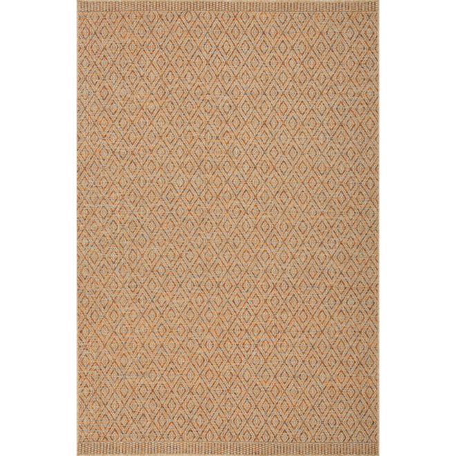 Binnen- en buitenvloerkleed Samba Toffee 160x230