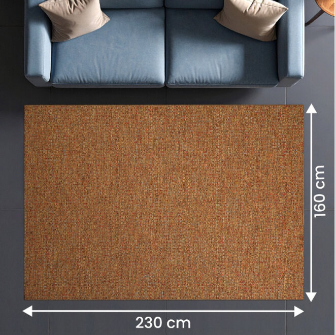Binnen/buiten Vloerkleed Siena Cinnamon 160x230