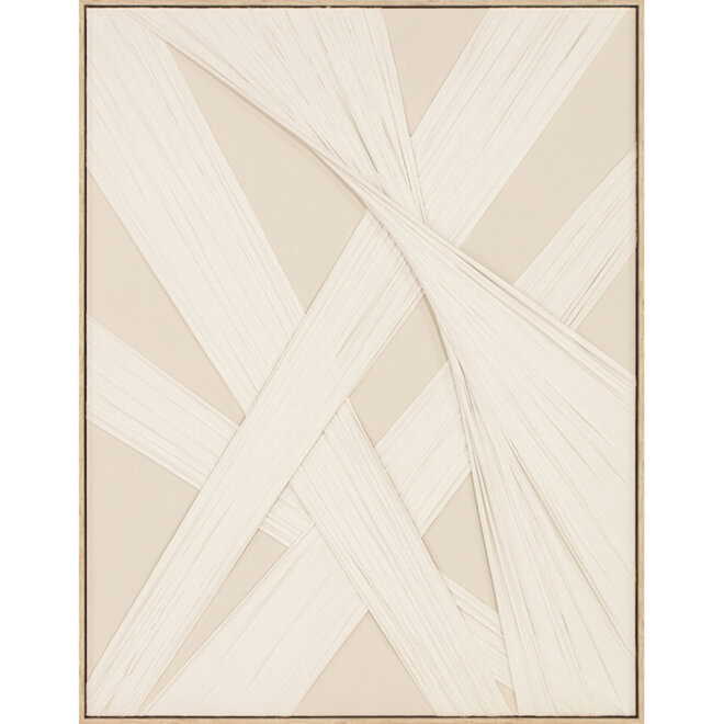 Canvas schilderij Stretched Forms "A" 90x120