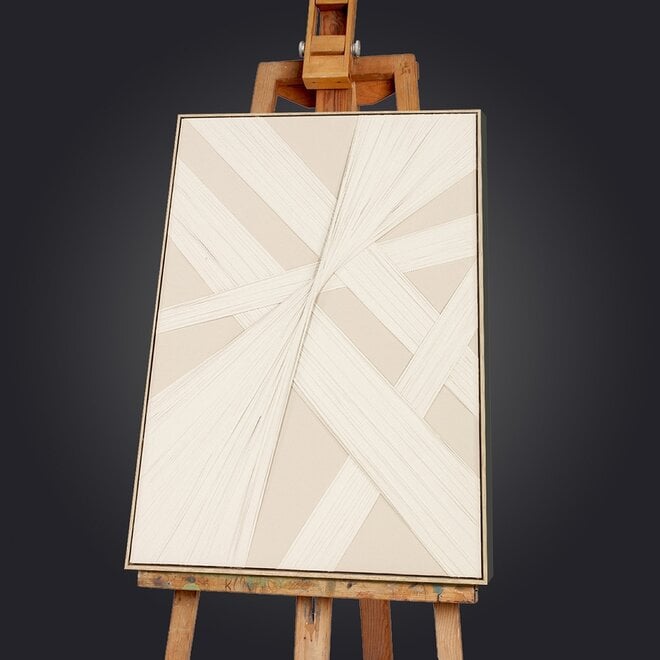 Canvas schilderij Stretched Forms "B" 90x120