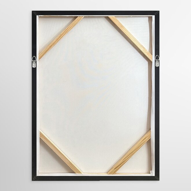 Canvas schilderij Fine Line "A" 60x80