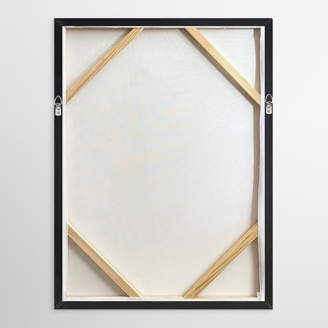 Canvas schilderij Fine Line "B" 60x80