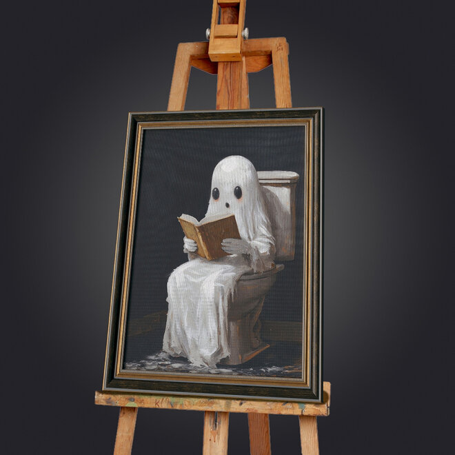 Canvas schilderij Ghost Rest 30x40