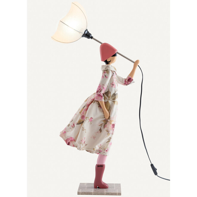 Skitso Tafellamp Paraplu dame Paeonia