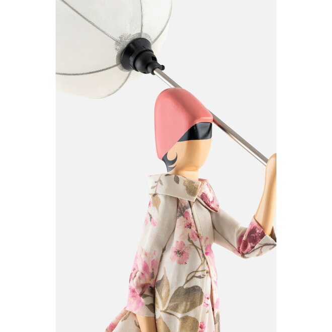 Skitso Tafellamp Paraplu dame Paeonia