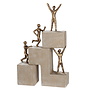 Sculptuur 'Succes', polyresin H25cm