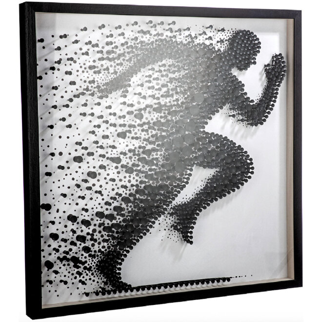 Wanddeco 3D Picture Sprint 80x80cm