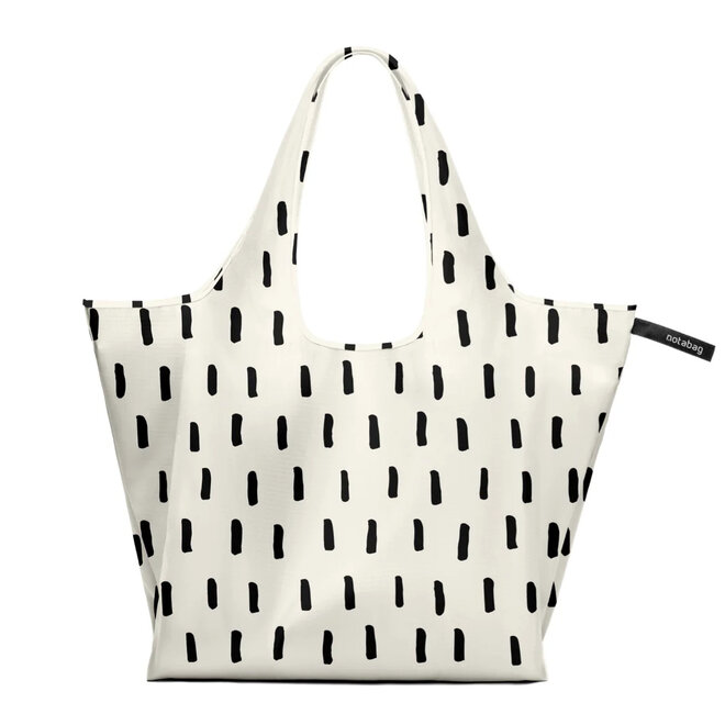 Opvouwbare Tas Notabag Black Brush 39x32cm