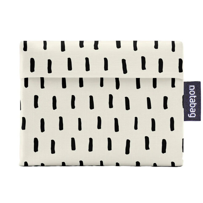 Opvouwbare Tas Notabag Black Brush 39x32cm