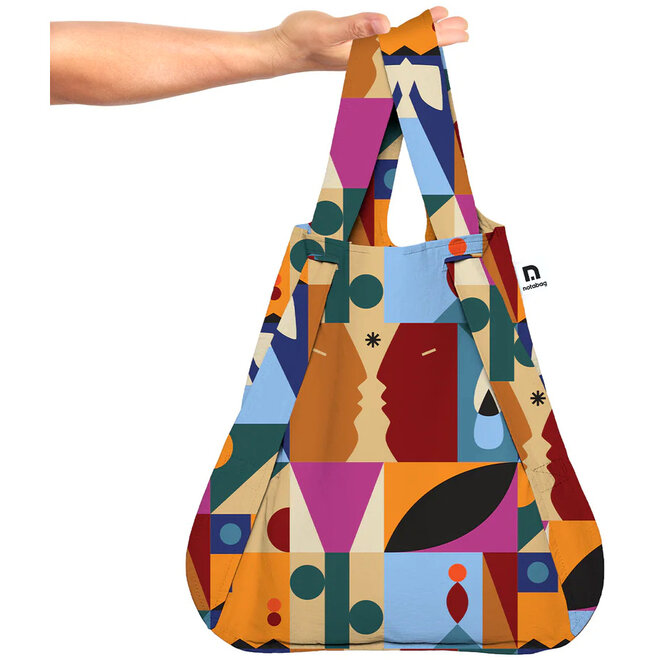 Opvouwbare Tas en Rugzak Notabag Roots 45x65cm