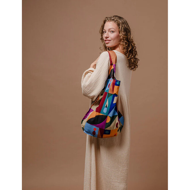 Opvouwbare Tas en Rugzak Notabag Roots 45x65cm