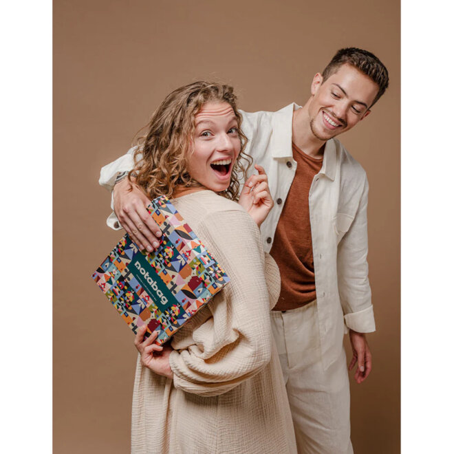 Notabag Gift Box, set van drie iconische Notabag-producten