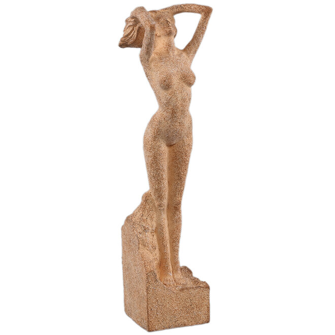 Beeld Aleah,  bruin H50cm