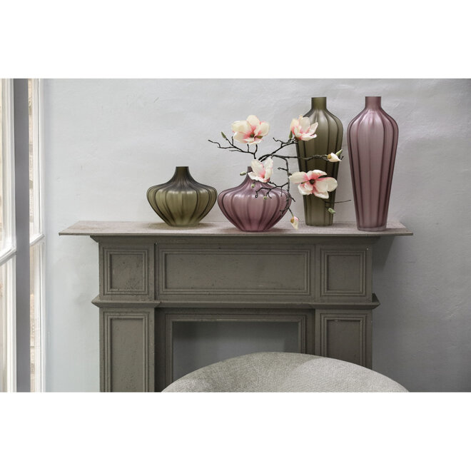 Glazen Vaas Aleiya, H44cm