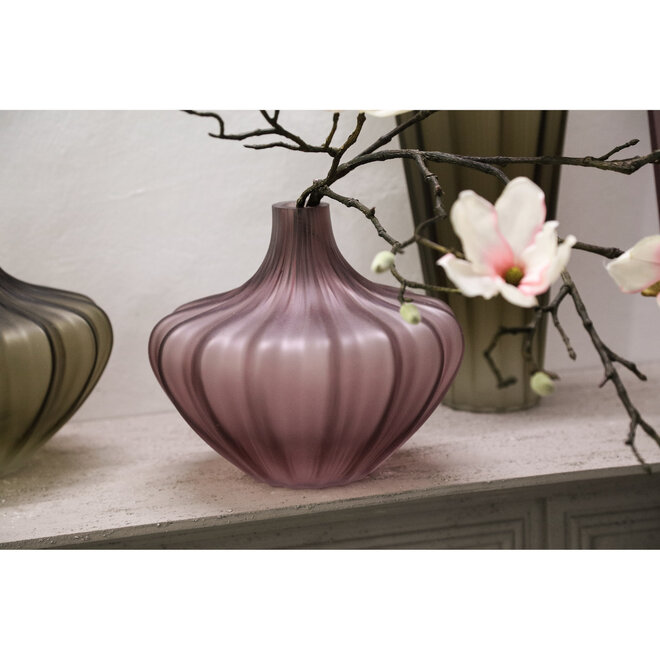 Glazen Vaas Aleiya, H44cm