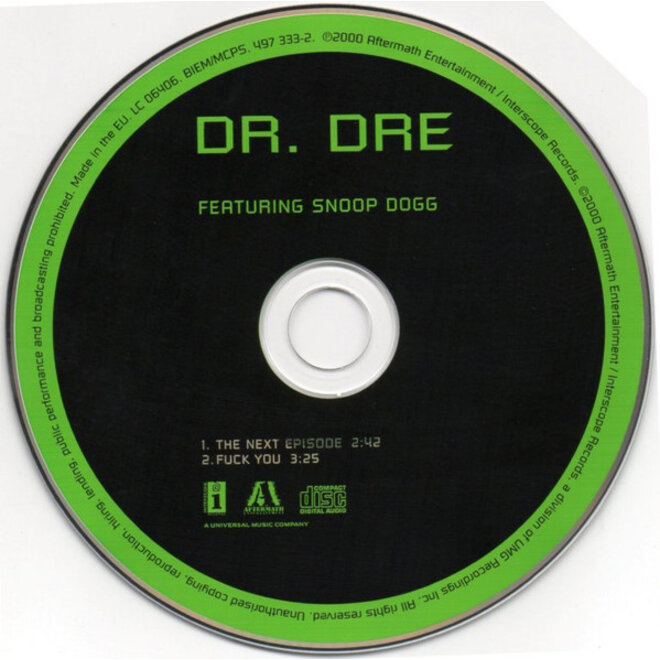 Muziekdoosje met melodie: The Next Episode (Dr. Dre & Snoop Dogg)