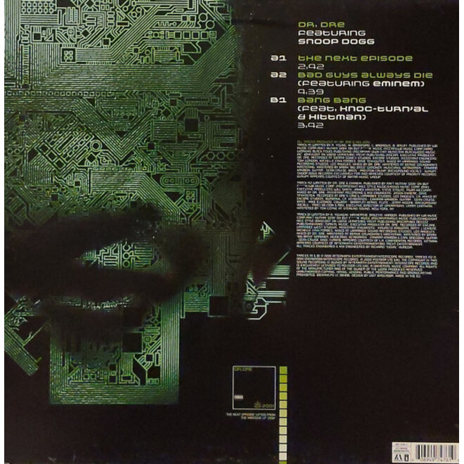 Muziekdoosje met melodie: The Next Episode (Dr. Dre & Snoop Dogg)