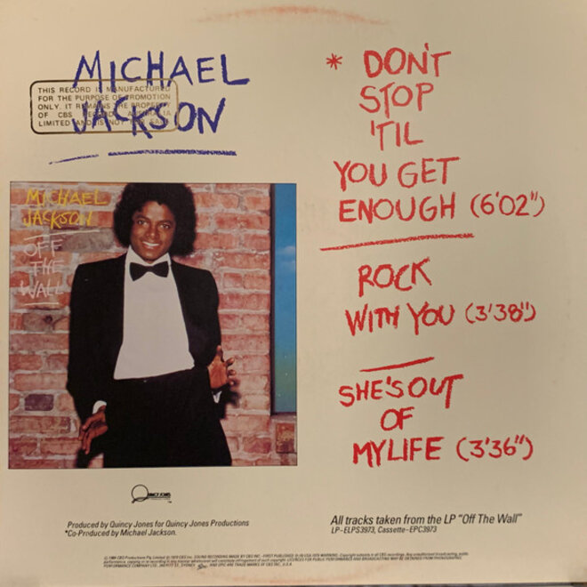 Muziekdoosje met melodie: Don’t Stop ’Til You Get Enough (Michael Jackson)