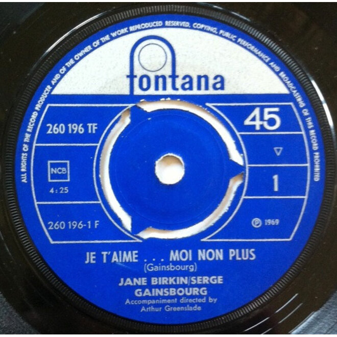 Muziekdoosje met melodie: Je t'aime... moi non plus