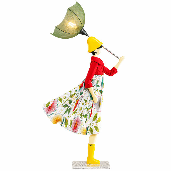 Skitso Tafellamp Paraplu dame Amethia