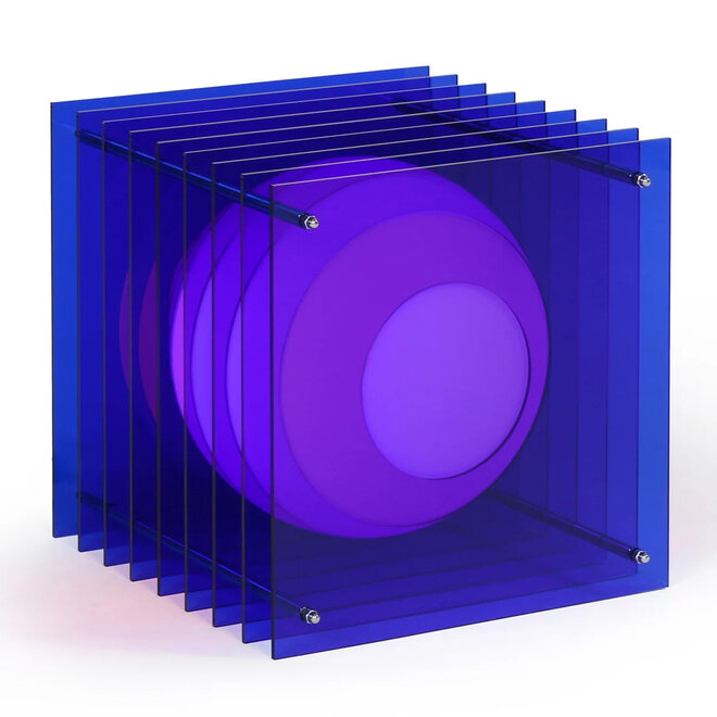 Tafel- vloerlamp LOP Blue 24cm