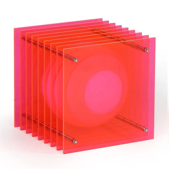 Tafel- vloerlamp LOP Pink 18cm