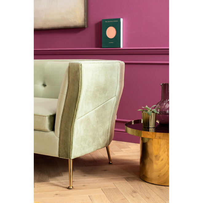 Sofa Rimini Groen 2- zits 168cm