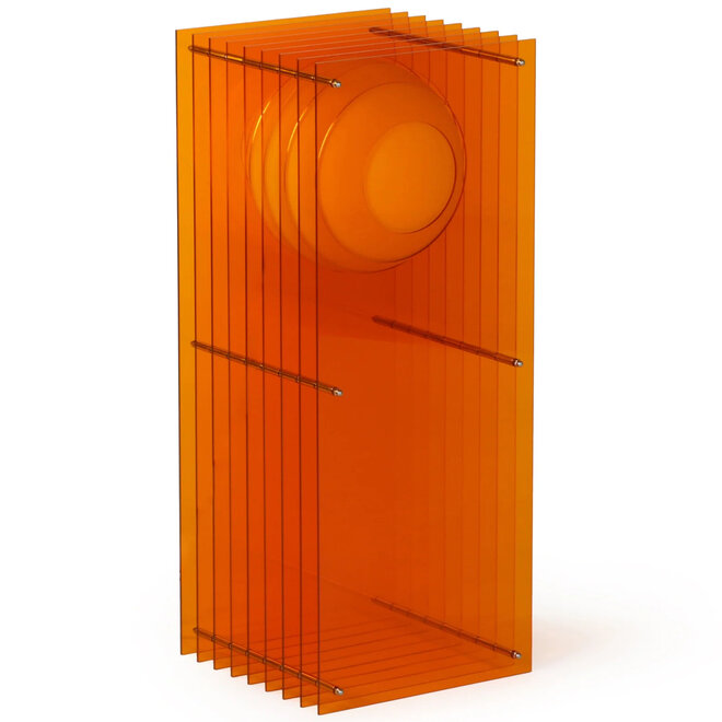 Tafel- vloerlamp LOP Oranje 60cm