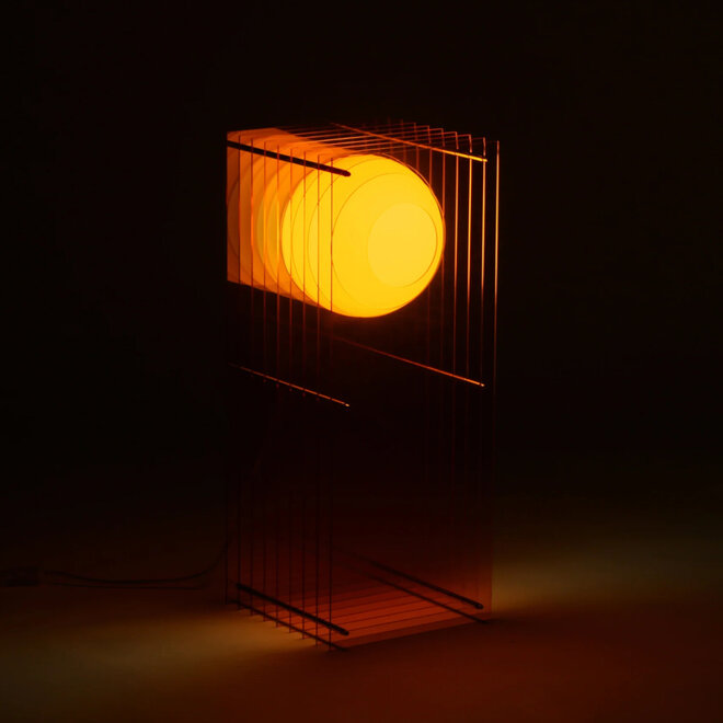 Tafel- vloerlamp LOP Oranje 60cm