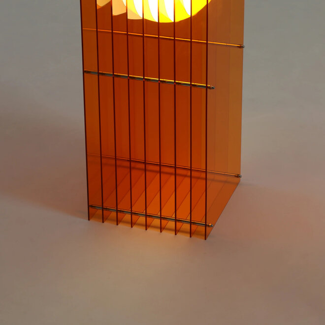 Tafel- vloerlamp LOP Oranje 60cm