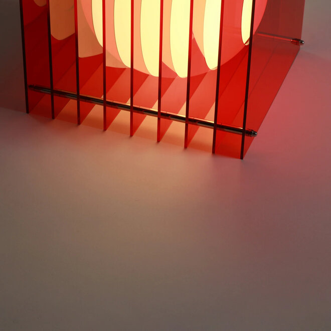 Tafel- vloerlamp LOP Red 24cm