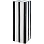 Zuil Stripes zwart wit H80cm