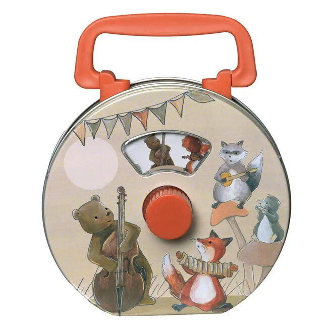 Muziekdoos metalen Radio, Muzikanten