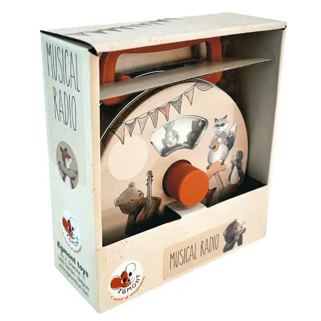 Muziekdoos metalen Radio, Muzikanten