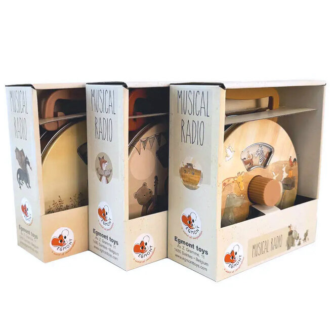 Muziekdoos metalen Radio, Muzikanten
