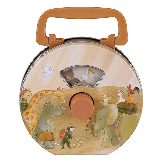 Muziekdoos metalen Radio, Ark van Noah