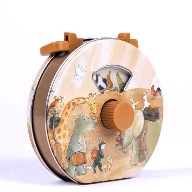 Muziekdoos metalen Radio, Ark van Noah