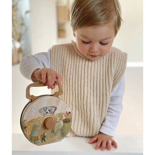 Muziekdoos metalen Radio, Ark van Noah