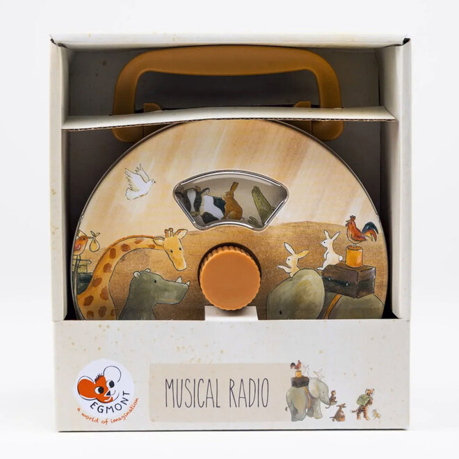 Muziekdoos metalen Radio, Ark van Noah