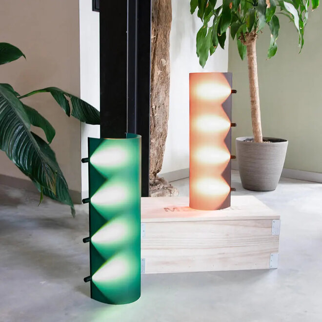 Tafel- wandlamp CCL Leaf Dark Green H53cm