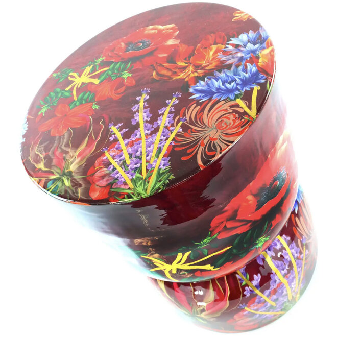 Bijzettafel  Eden Bloom Klaproos H43cm