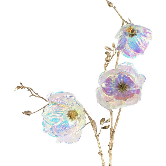 Kunstbloem Flora Iriserend H92cm