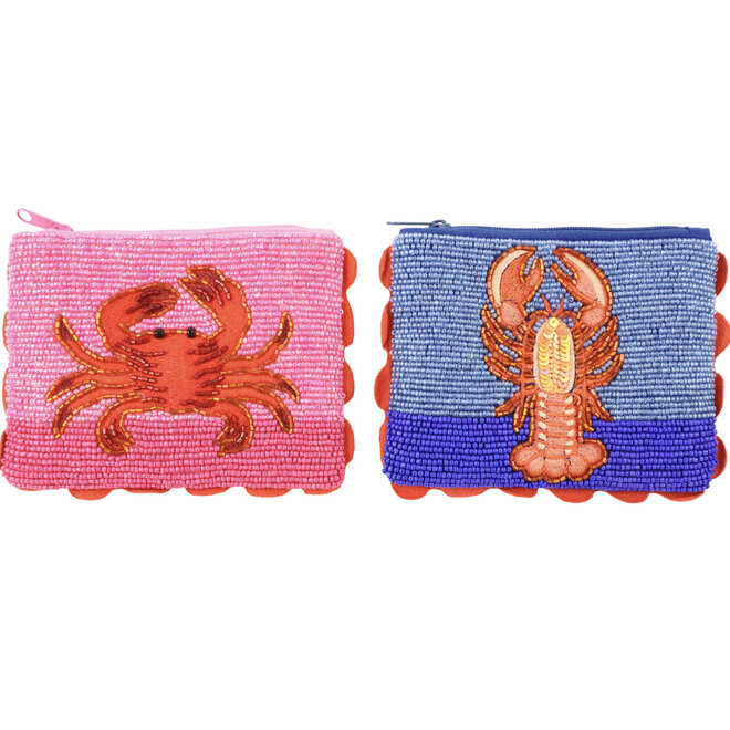 Fashion Opberg Rits Tasje / Etui Krab Set/2