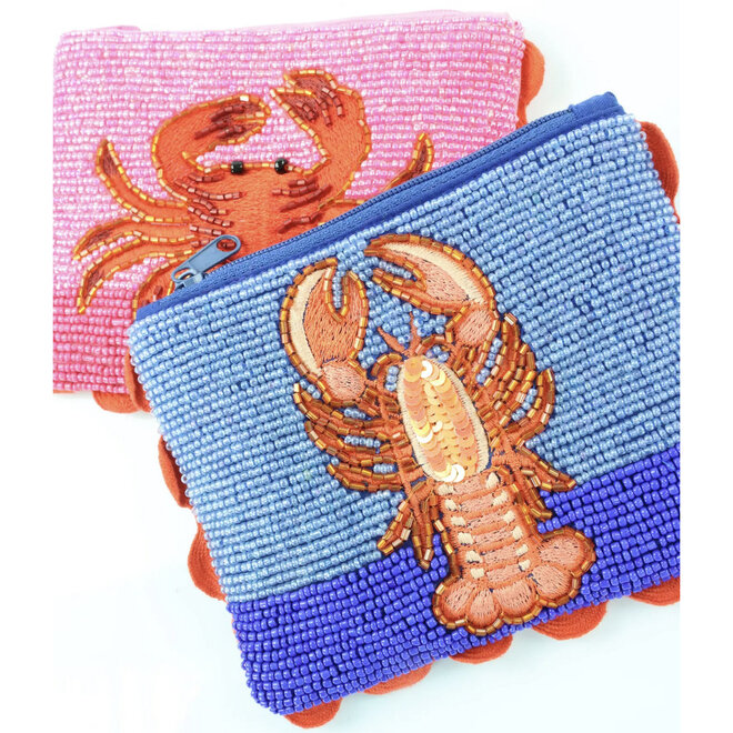 Fashion Opberg Rits Tasje / Etui Krab Set/2