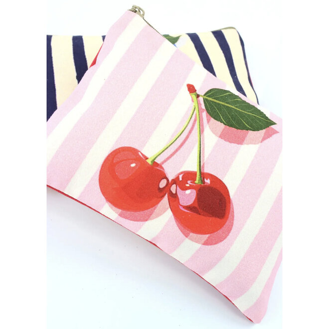 Fashion Opberg Rits Tasje / Etui Cherry ''A''