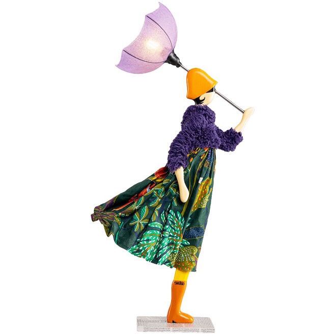 Tafellamp Paraplu dame Karouf