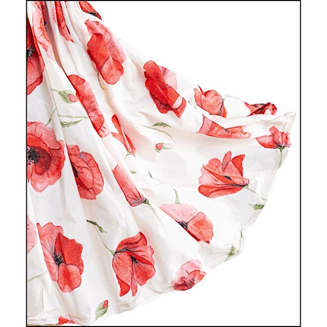 Skitso Tafellamp Paraplu dame Myrrina, Kastanjehout